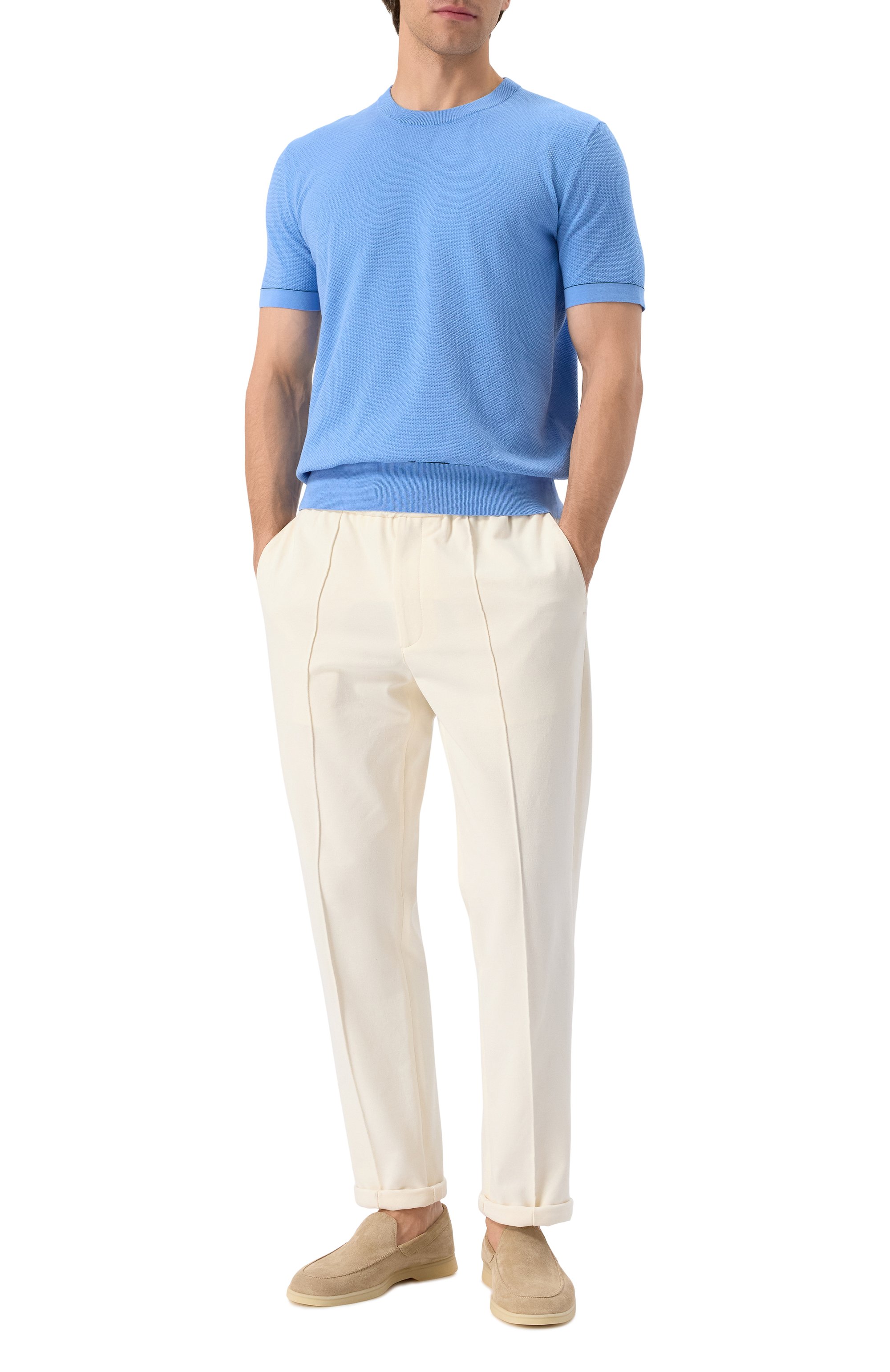 Хлопковый джемпер BRIONI, арт. UMR00L/P0K15, фото 2