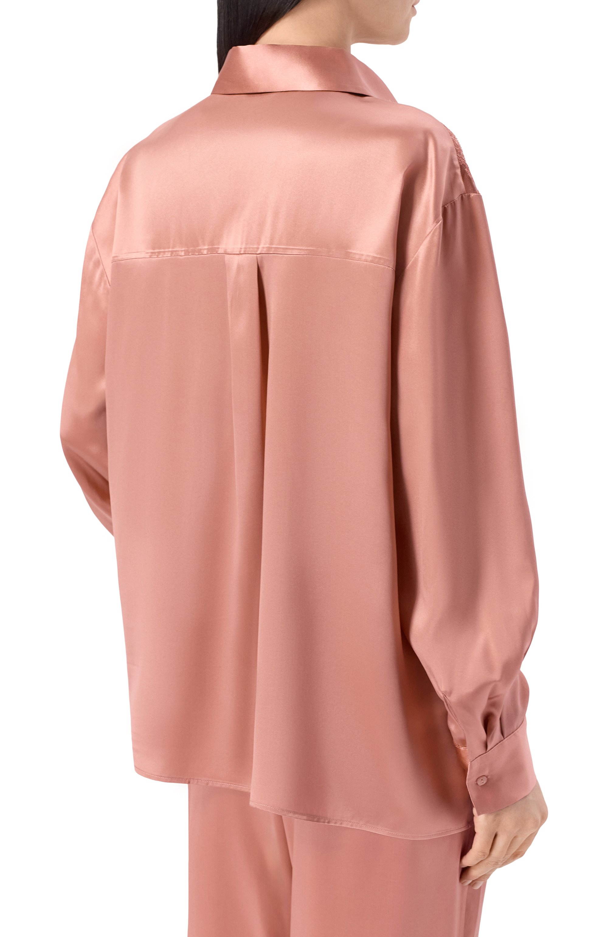 Шелковая рубашка SIMONE PERELE, арт. 1F8957, фото 4