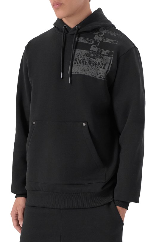 Хлопковый спортивный костюм Dirk Bikkembergs BMF1341 Чёрный  BMF1341 Фото 2
