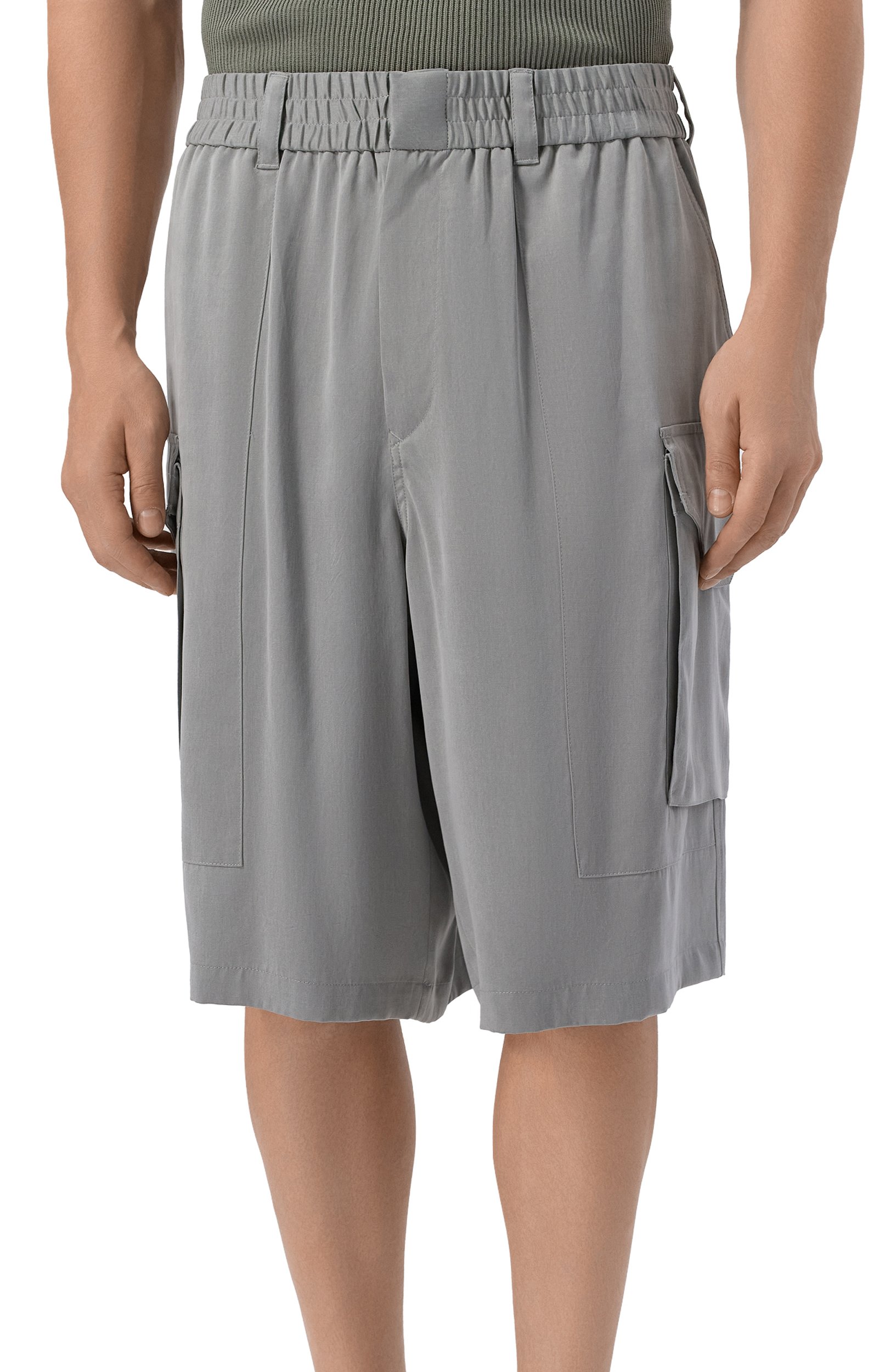 Шорты из лиоцелла GIORGIO ARMANI, арт. GM004075/TE23086, фото 3