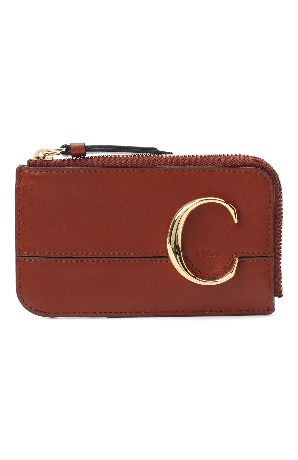 Кожаный футляр для кредитных карт CHLOÉ, арт. CHC19UP059A37, фото 1