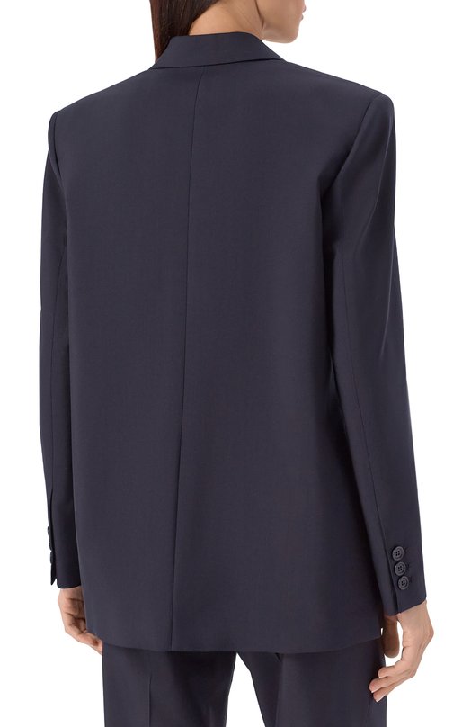 Жакет из шерсти и шелка MVST L051/3038 Синий  L051/3038 Фото 4