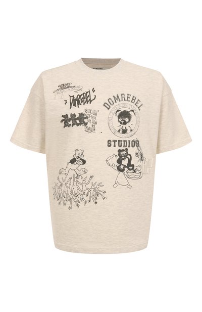 Мужская хлопковая футболка DOMREBEL, арт. M VARSITY BEAR