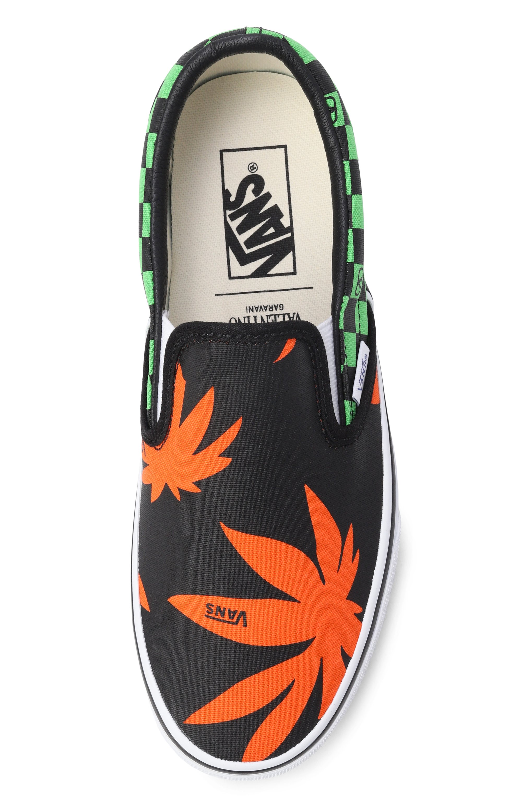 Текстильные слипоны valentino garavani x vans VALENTINO, арт. 8W2S0NY9/XWF, фото 6