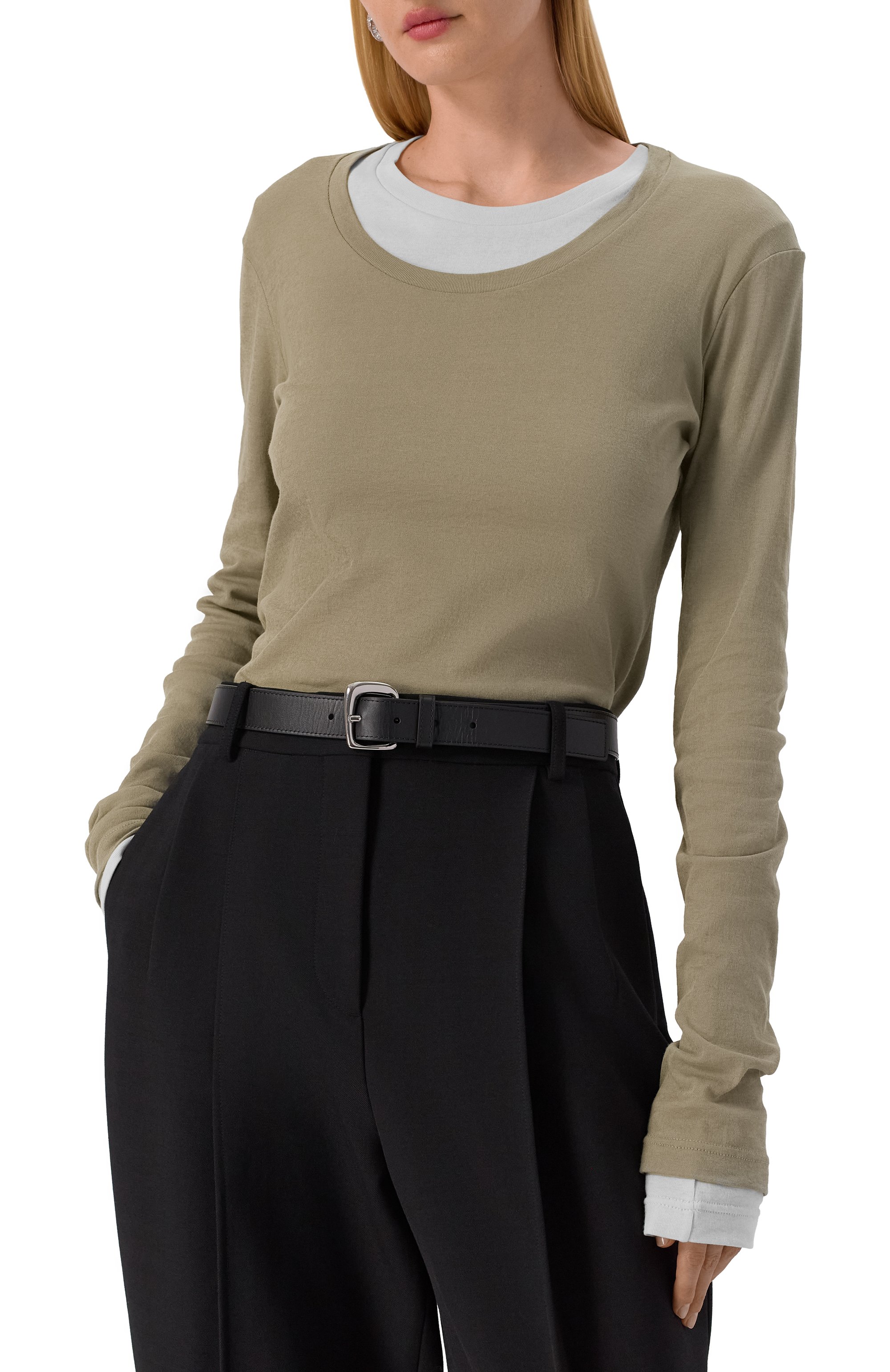 Кожаный ремень JACQUEMUS, арт. 24E/241AC338, фото 2