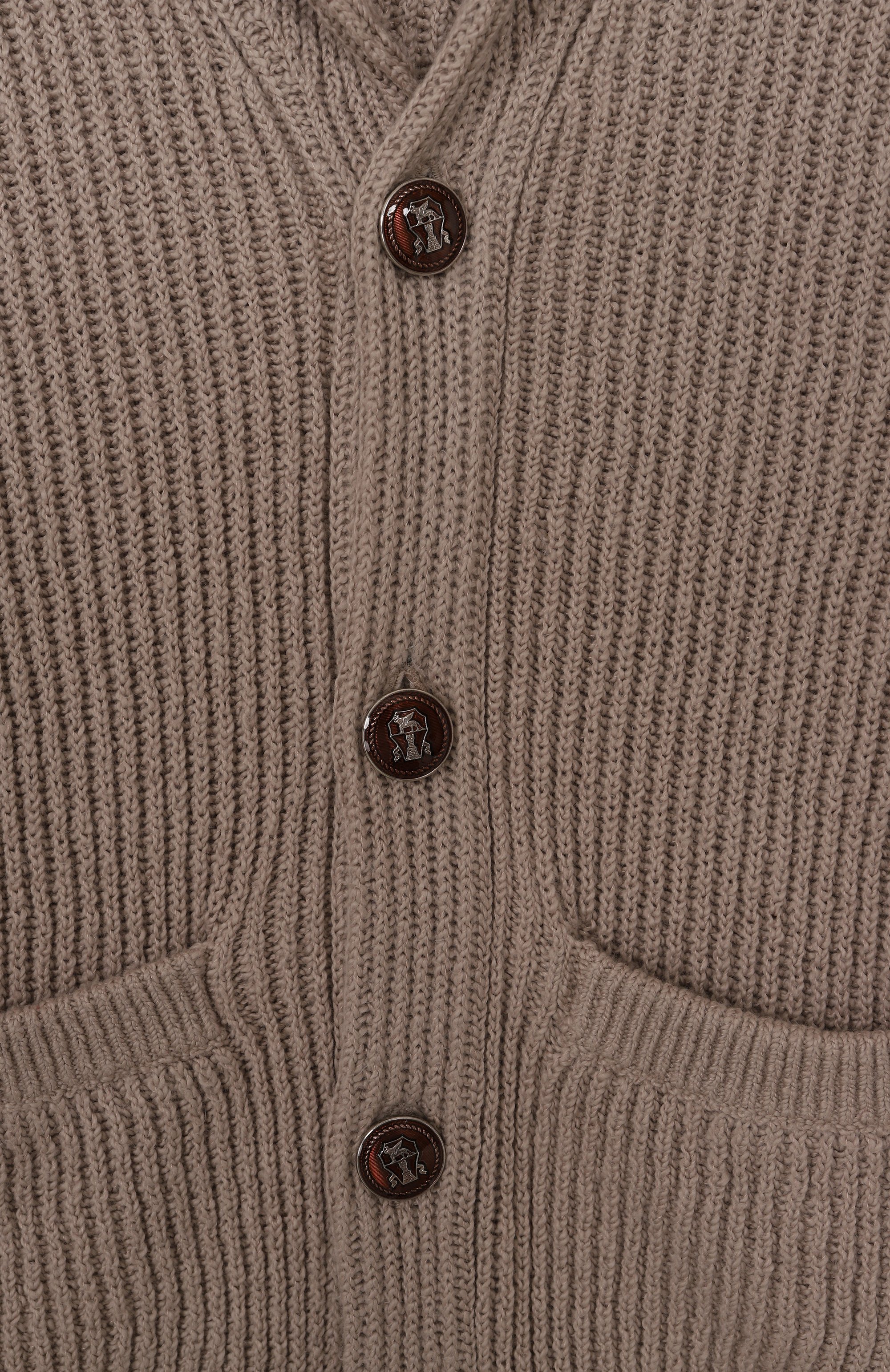 Хлопковый кардиган BRUNELLO CUCINELLI, арт. BNIM74906A, фото 3