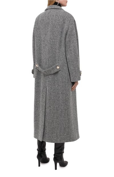 Шерстяное пальто ALESSANDRA RICH, арт. FAB2286-F3007, фото 4