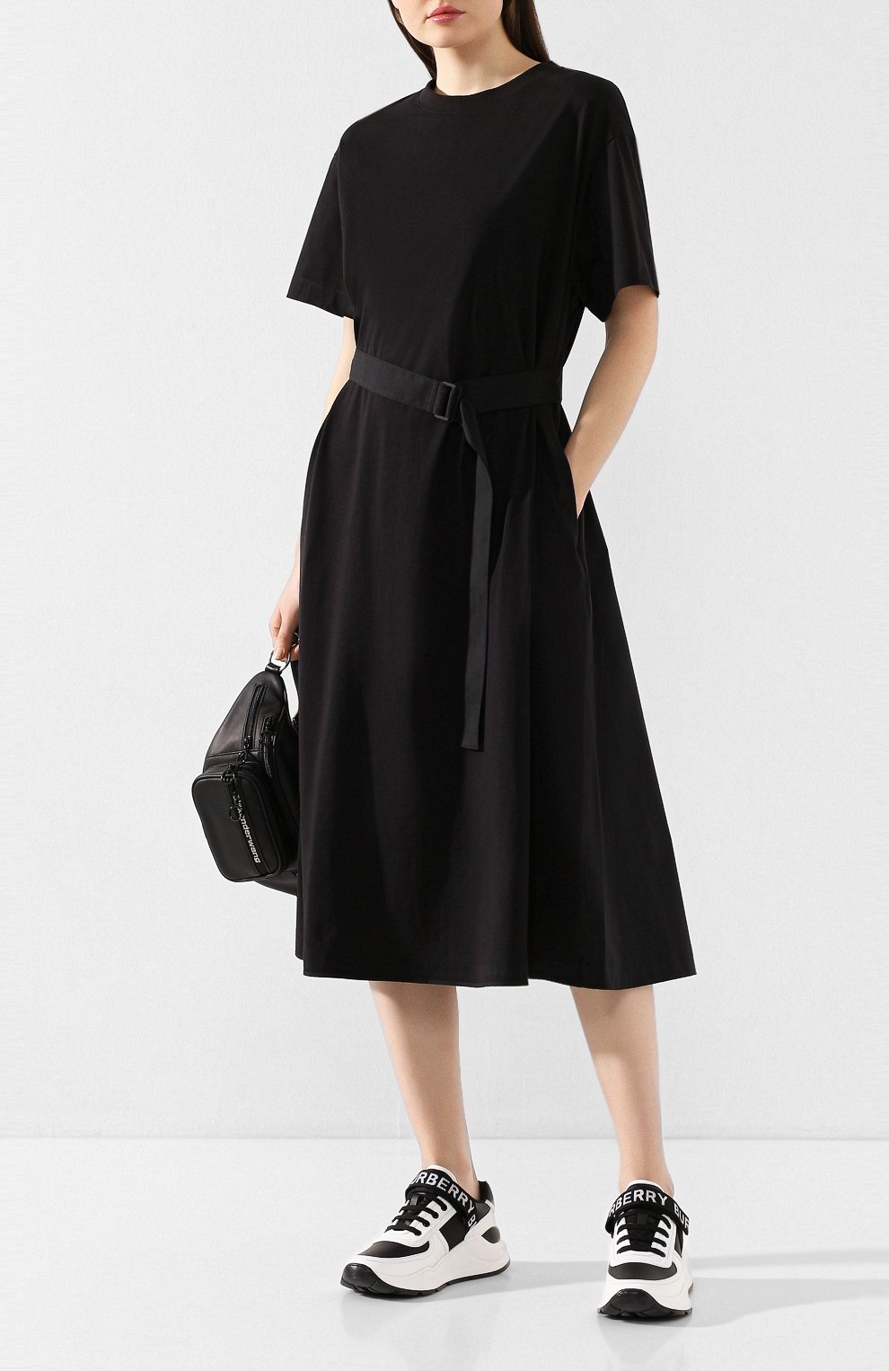 Хлопковое платье Y-3, арт. FN3464/W, фото 2