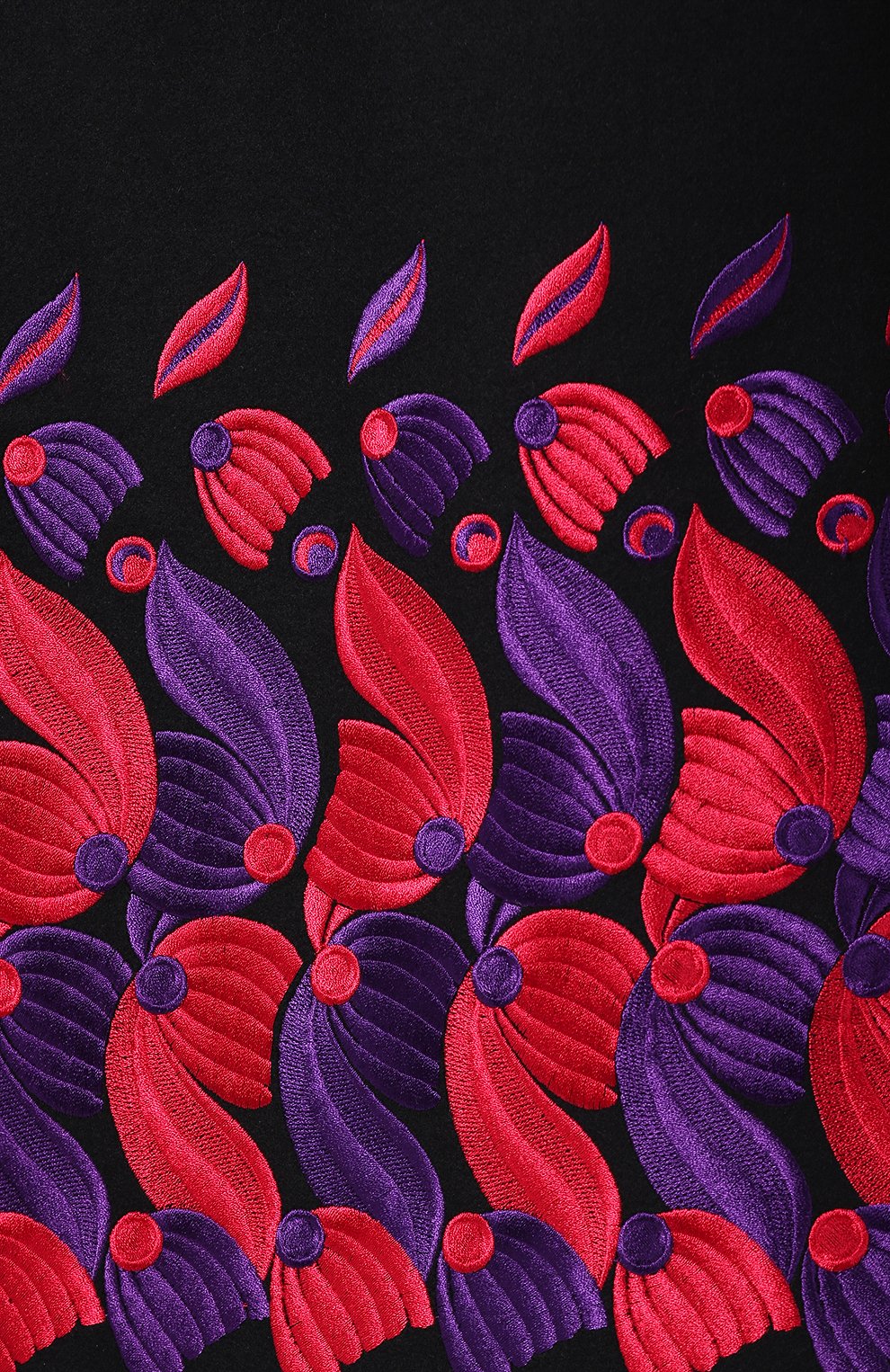 Шерстяное пальто DRIES VAN NOTEN темно-синего цвета по цене 179500 руб., арт. 192-30276-8211, фото 5 Шерстяное пальто DRIES VAN NOTEN, арт. 192-30276-8211, фото 5