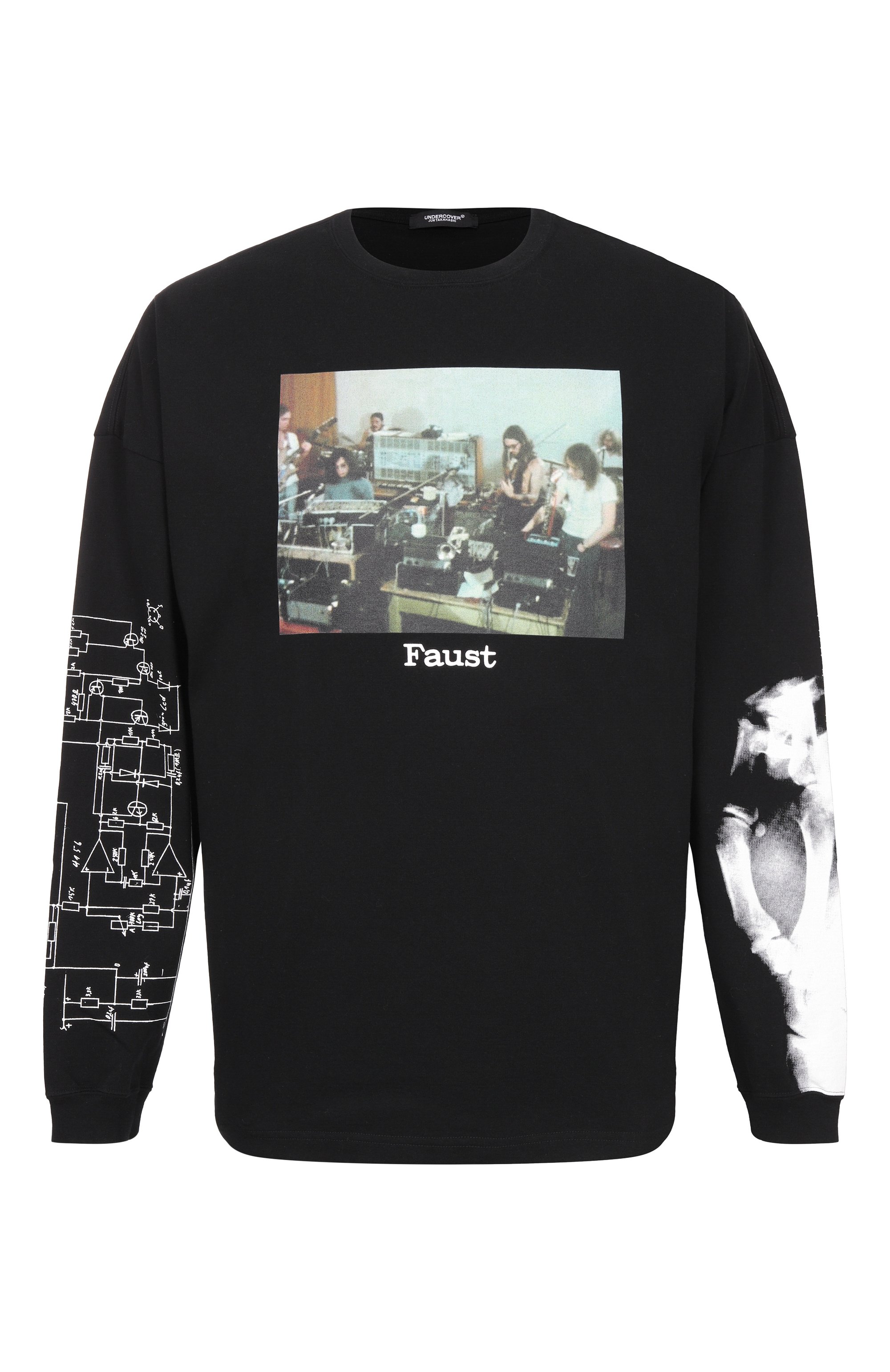 Хлопковый лонгслив UNDERCOVER, арт. UC2E4814-1, фото 1