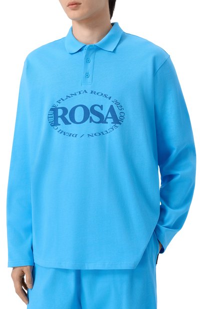 Хлопковое поло PLANTA ROSA, арт. PR/POLOLONG/ROSA/220, фото 3