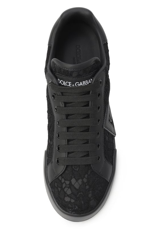 Комбинированные кеды Portofino Dolce & Gabbana CK2343/AI446 Чёрный  CK2343/AI446 Фото 6