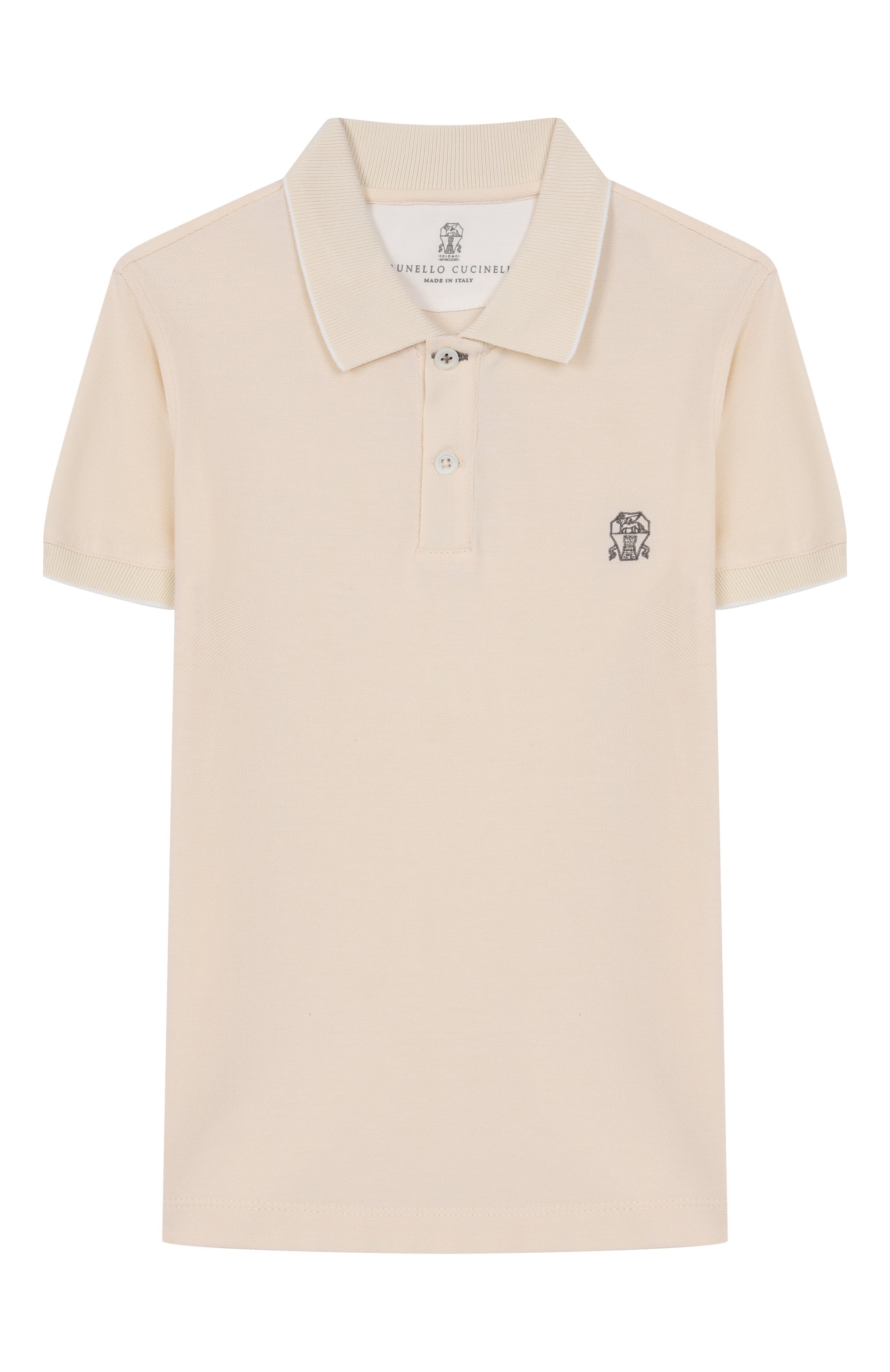 Хлопковое поло BRUNELLO CUCINELLI, арт. BE854T315C, фото 1