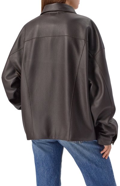 Кожаная куртка MASLOV, арт. Z017, фото 4