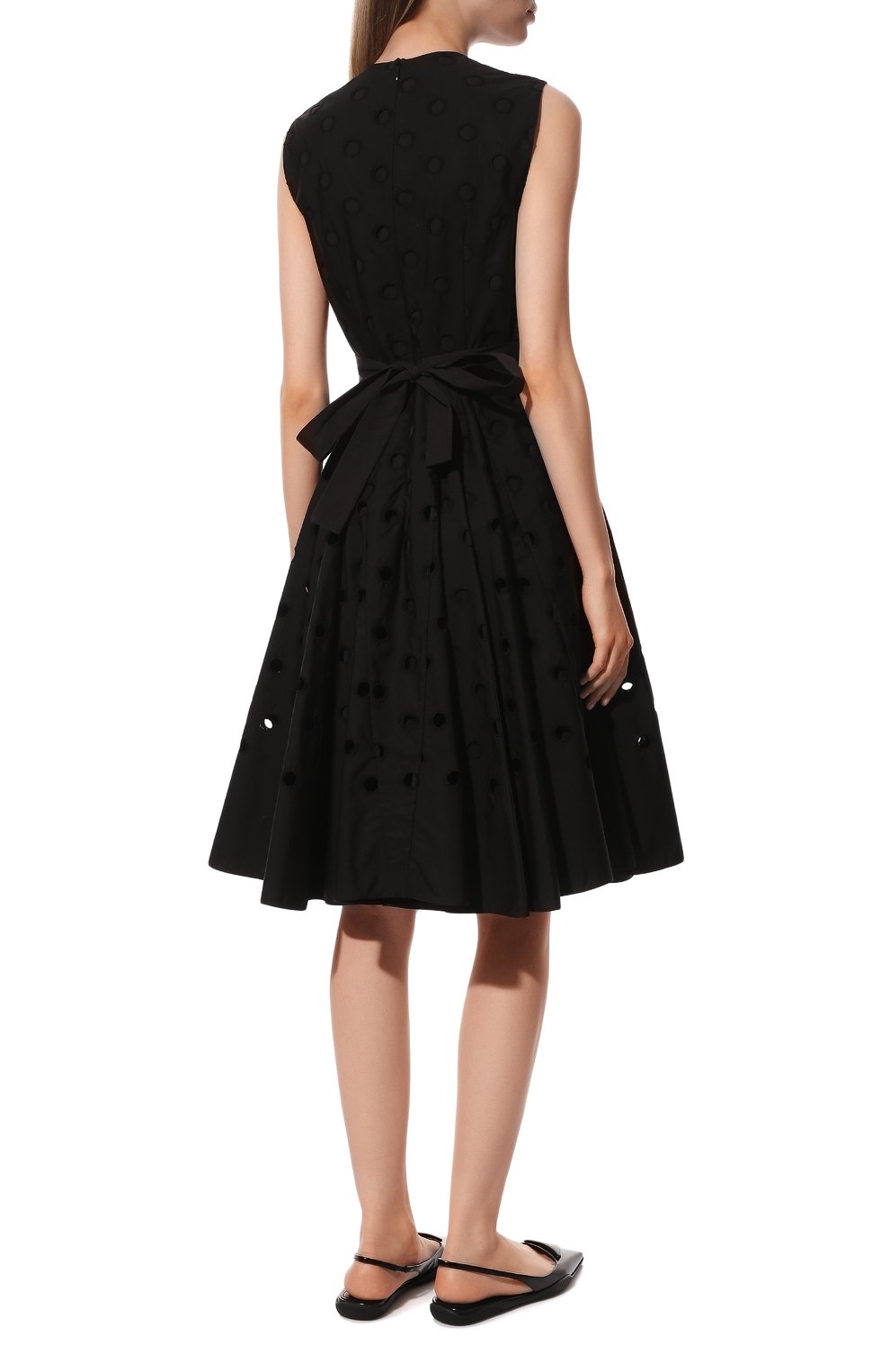Хлопковое платье PRADA, арт. P3E25R-1Y1E-F0002-211, фото 4