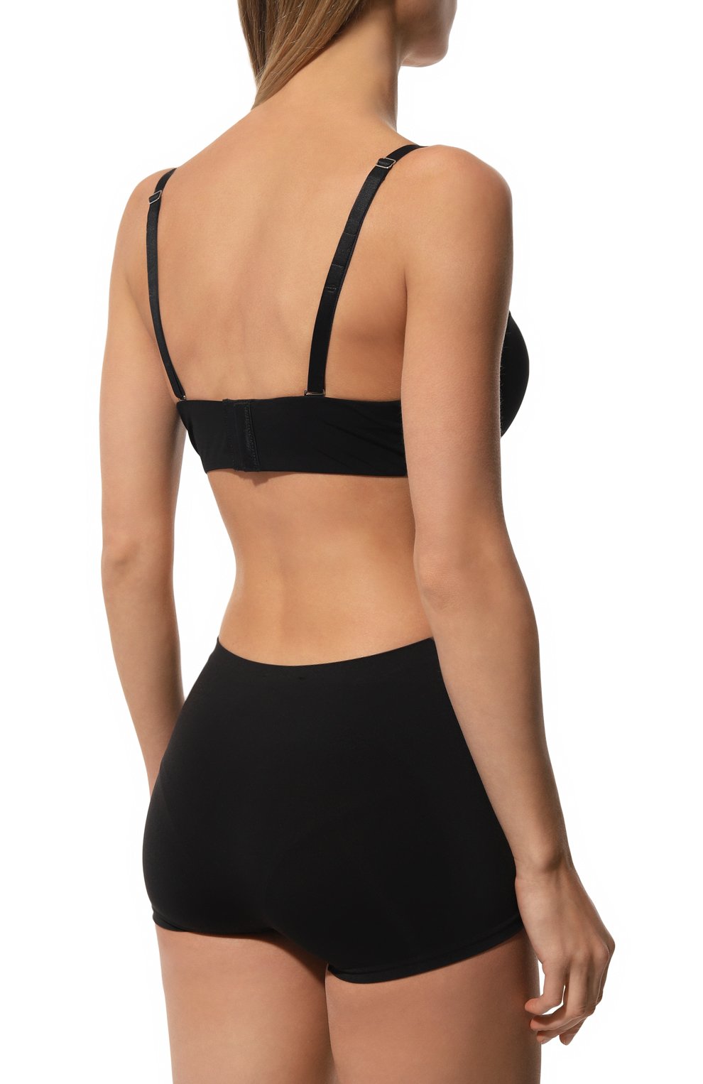 Трусы-шорты HANRO черного цвета по цене 8790 руб., арт. 071822, фото 3 Трусы-шорты HANRO, арт. 071822, фото 3