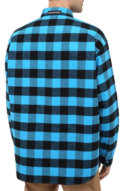 Хлопковая куртка-рубашка BALENCIAGA, арт. 626327/TIM26, фото 4
