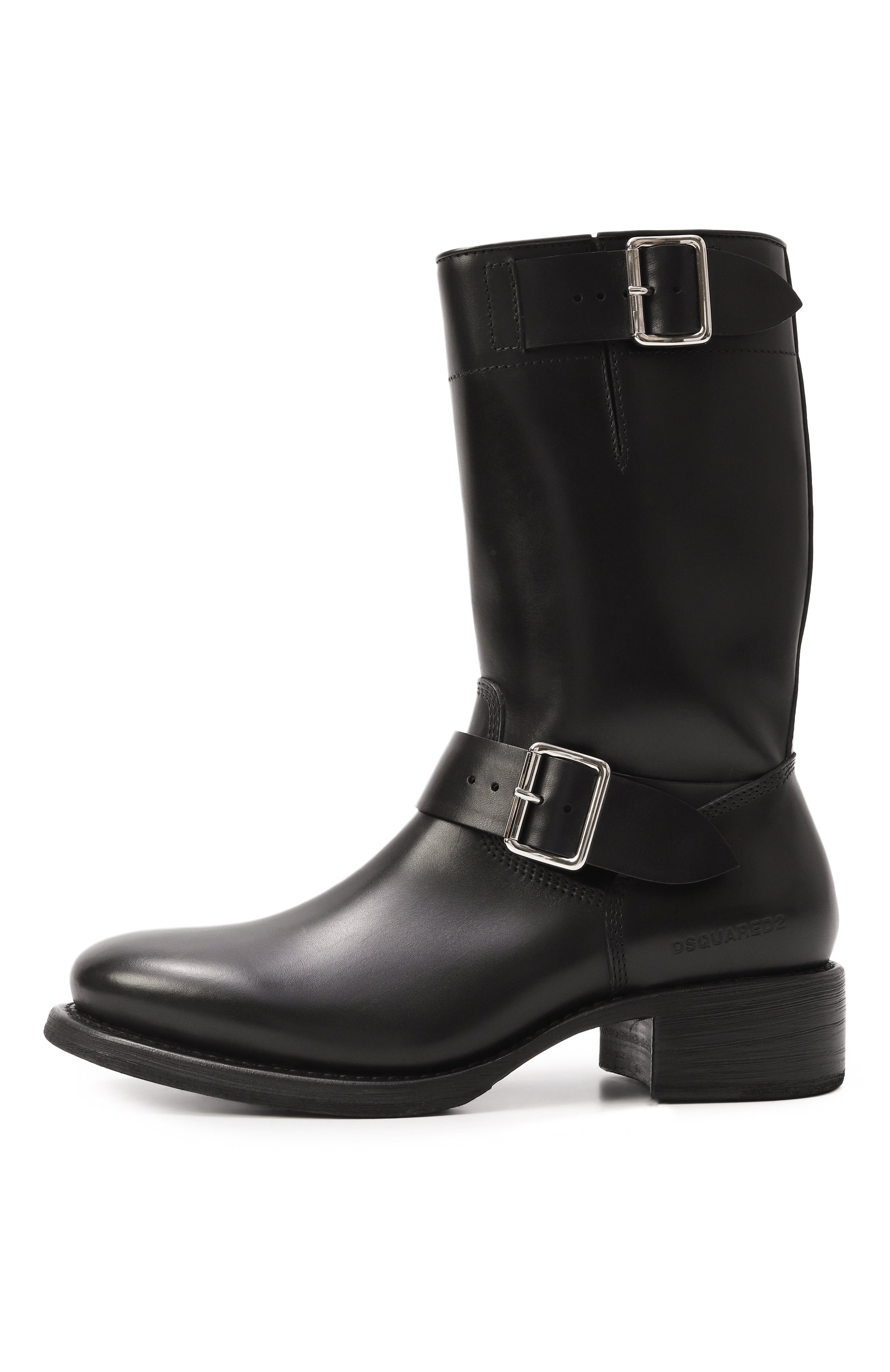 Кожаные сапоги harley DSQUARED2, арт. ABM0085 01500001, фото 4