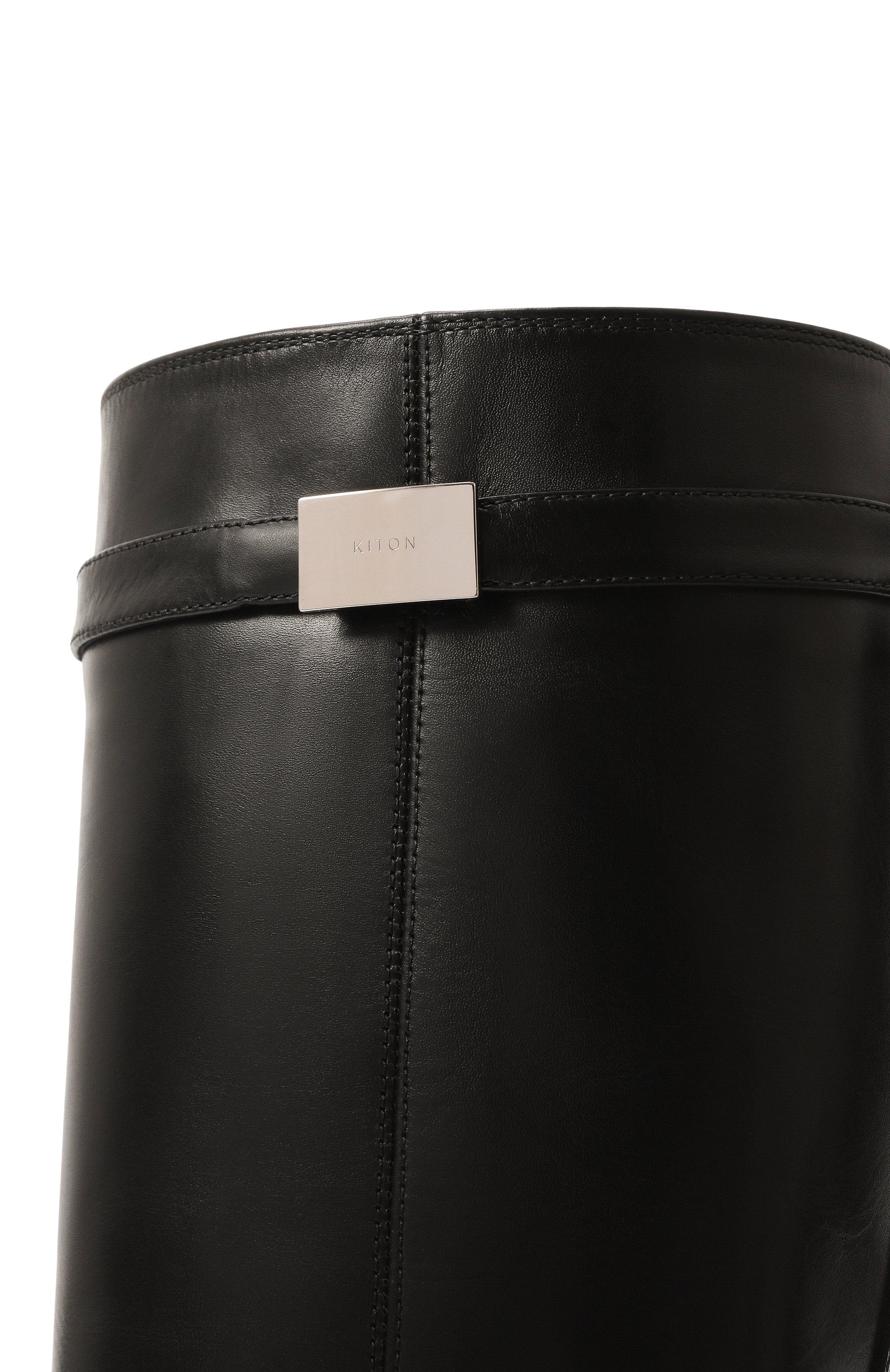 Кожаные сапоги KITON, арт. D58804N0102702, фото 7