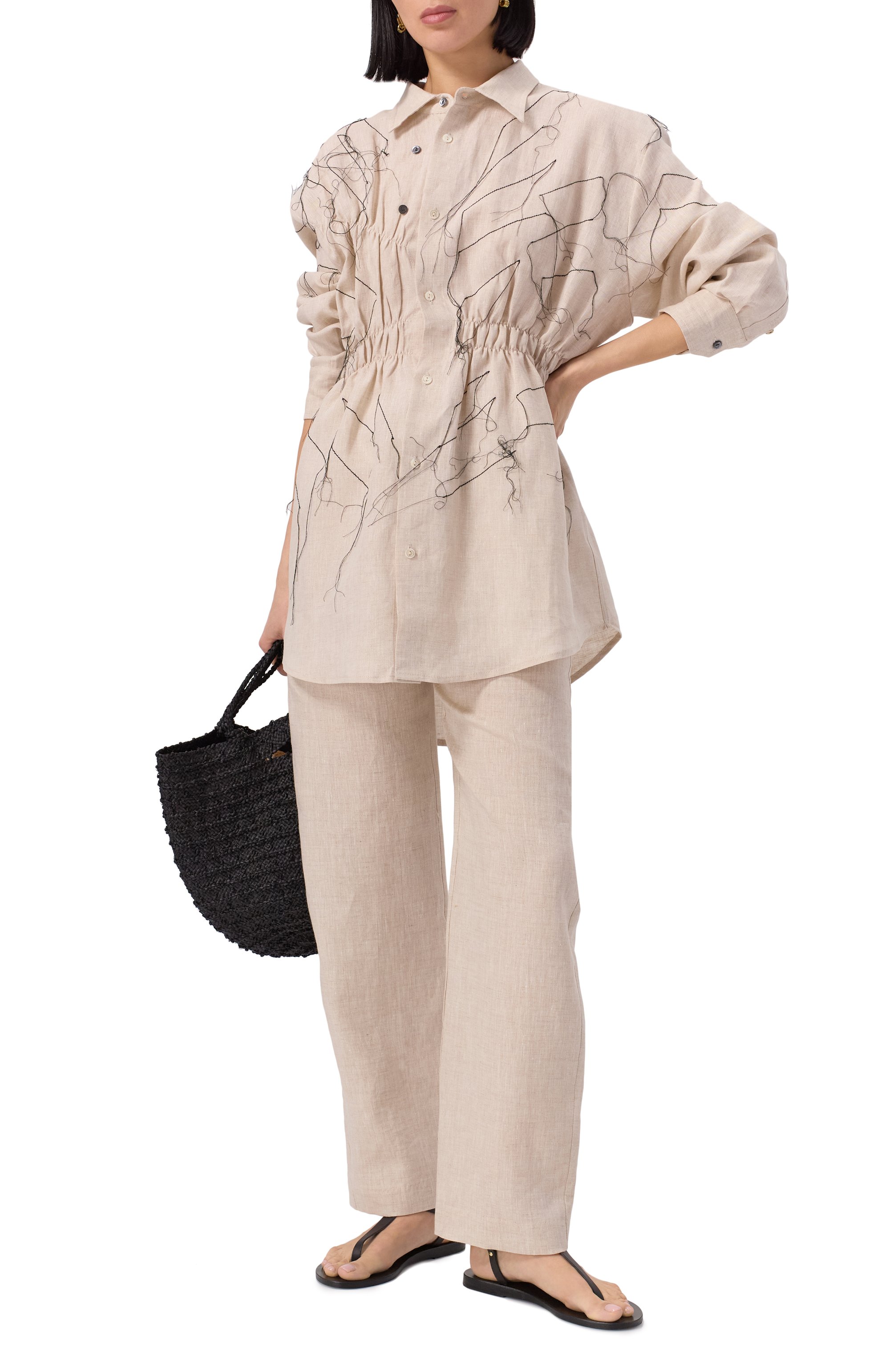 Льняная рубашка ALBUS LUMEN, арт. AL.RT25. 008.FREYSHIRT, фото 2