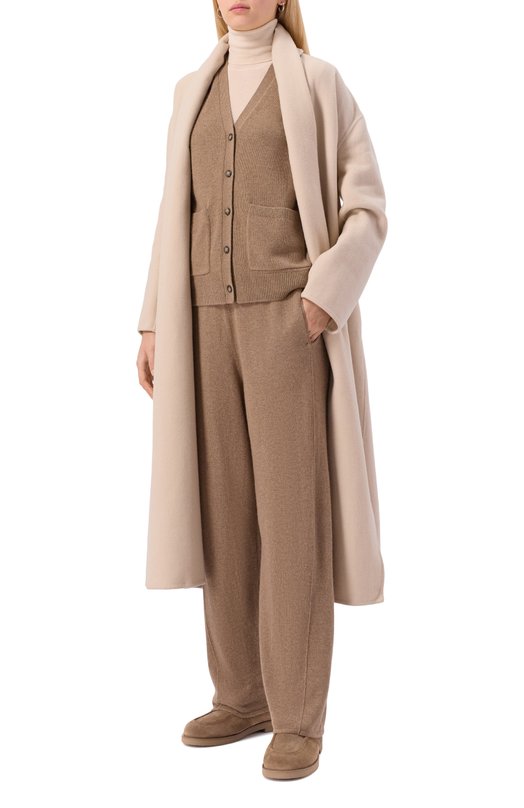 Кашемировые брюки 12 STOREEZ 134400 Бежевый  134400 Фото 2