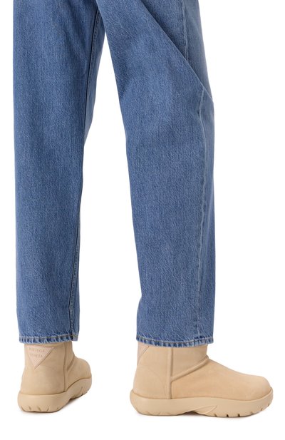 Замшевые ботинки snap mini BOTTEGA VENETA, арт. 810717 V1NY1, фото 3