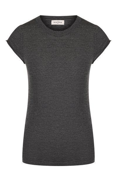 Кашемировая футболка с круглым вырезом LE KASHA, арт. HAITI00, фото 1