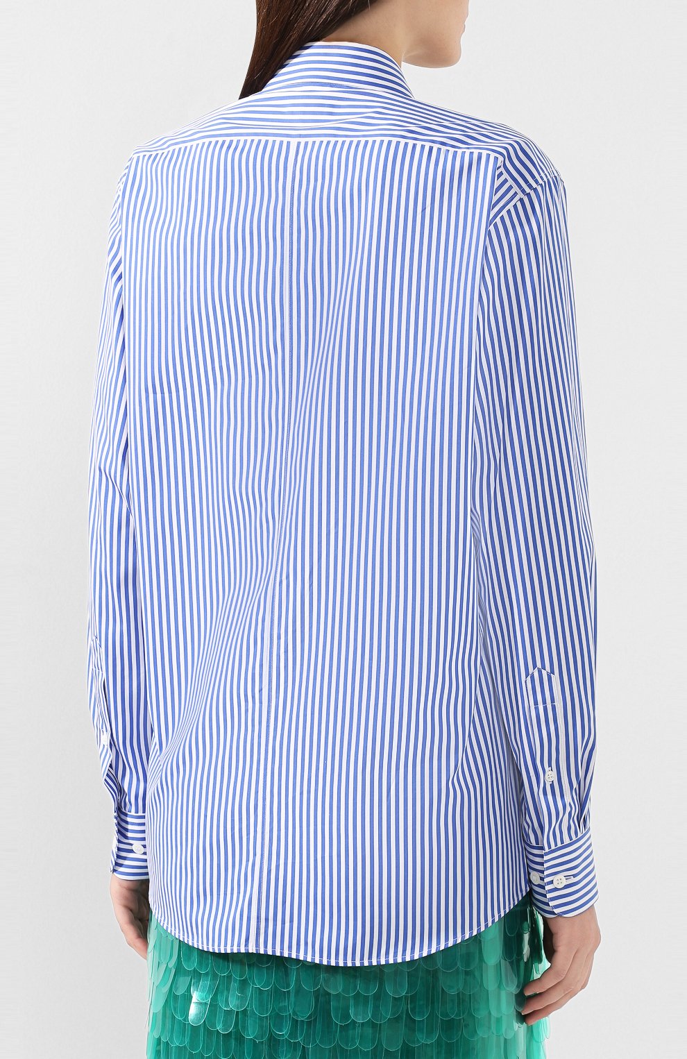 Хлопковая рубашка DRIES VAN NOTEN, арт. 191-10752-7215, фото 4