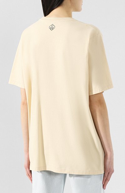 Хлопковая футболка GOLDEN GOOSE DELUXE BRAND, арт. G34WP126.F4, фото 4
