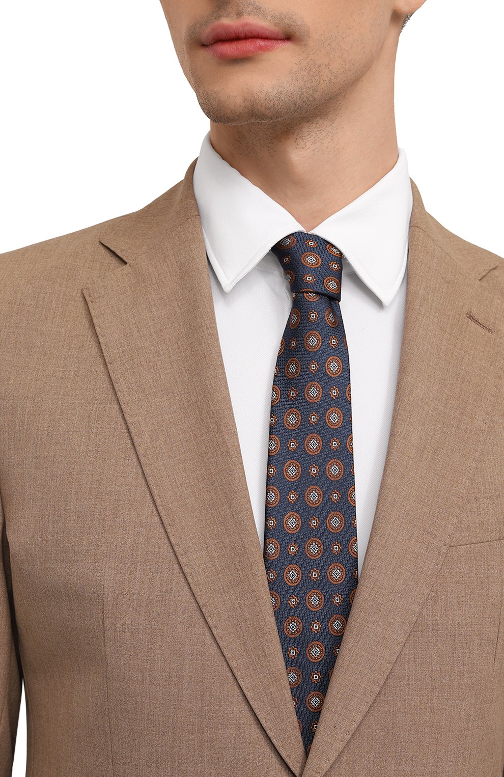 Шелковый галстук CANALI, арт. 18/HJ04150, фото 2