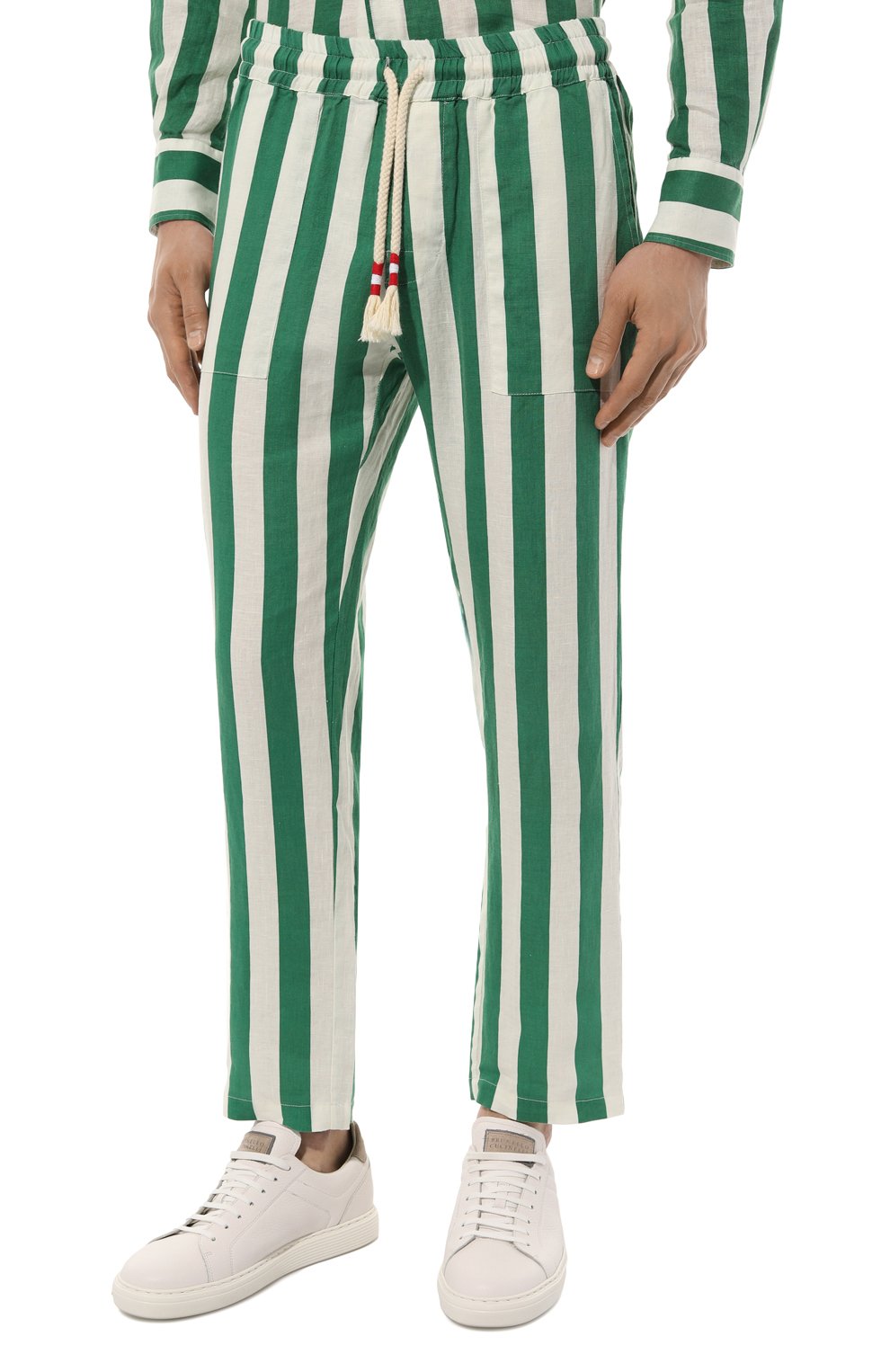 Льняные брюки MC2 SAINT BARTH, арт. STBM/CALAIS/00796F, фото 3