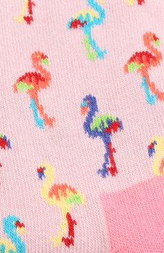 Детские носки HAPPY SOCKS разноцветного цвета, арт. KFMN01 | Фото 2 (Материал: Текстиль, Хлопок; Кросс-КТ: Носки; Нос: Не проставлено; Материал сплава: Проставлено)