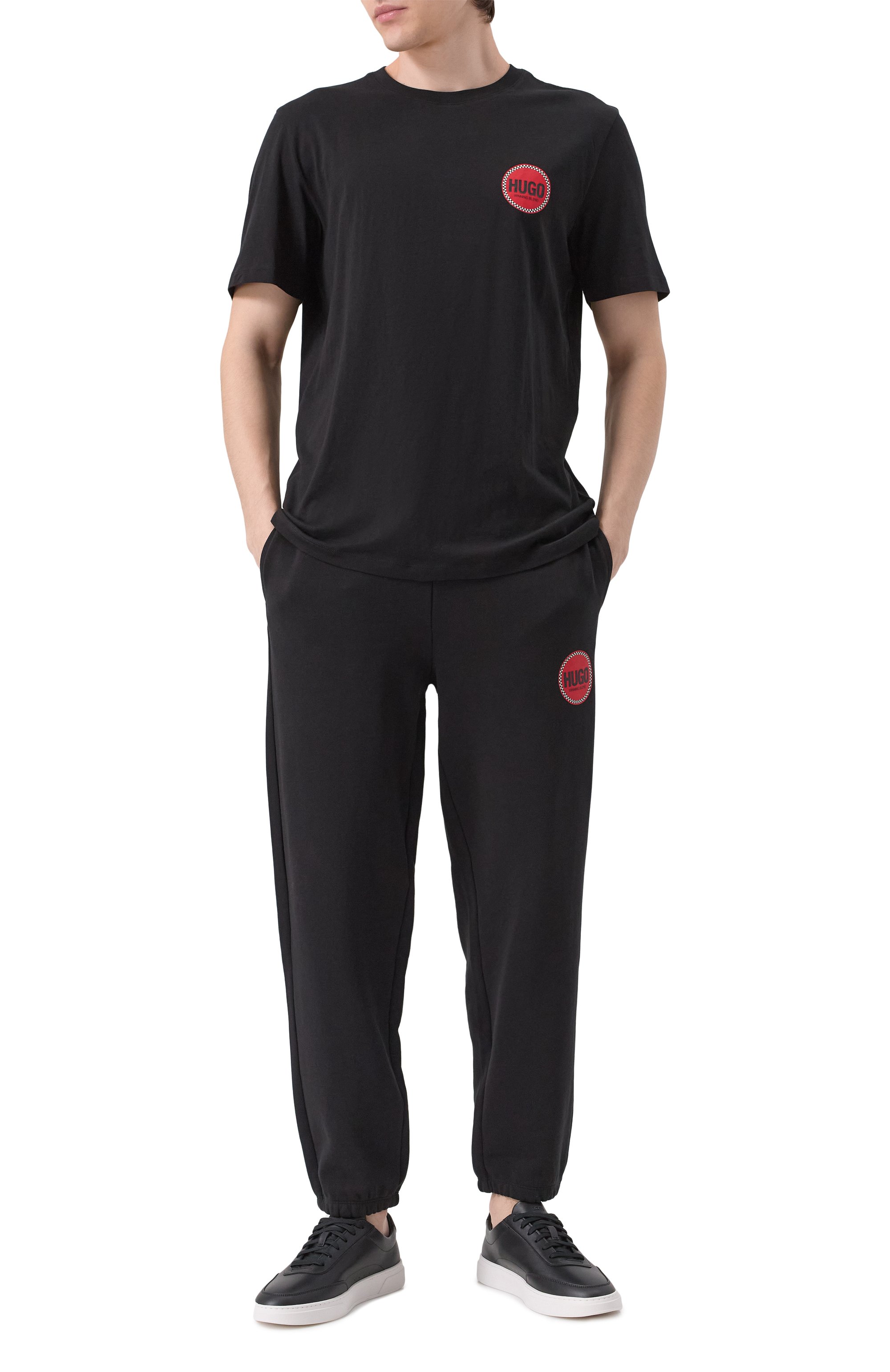 Хлопковые джоггеры HUGO, арт. 50530656, фото 2