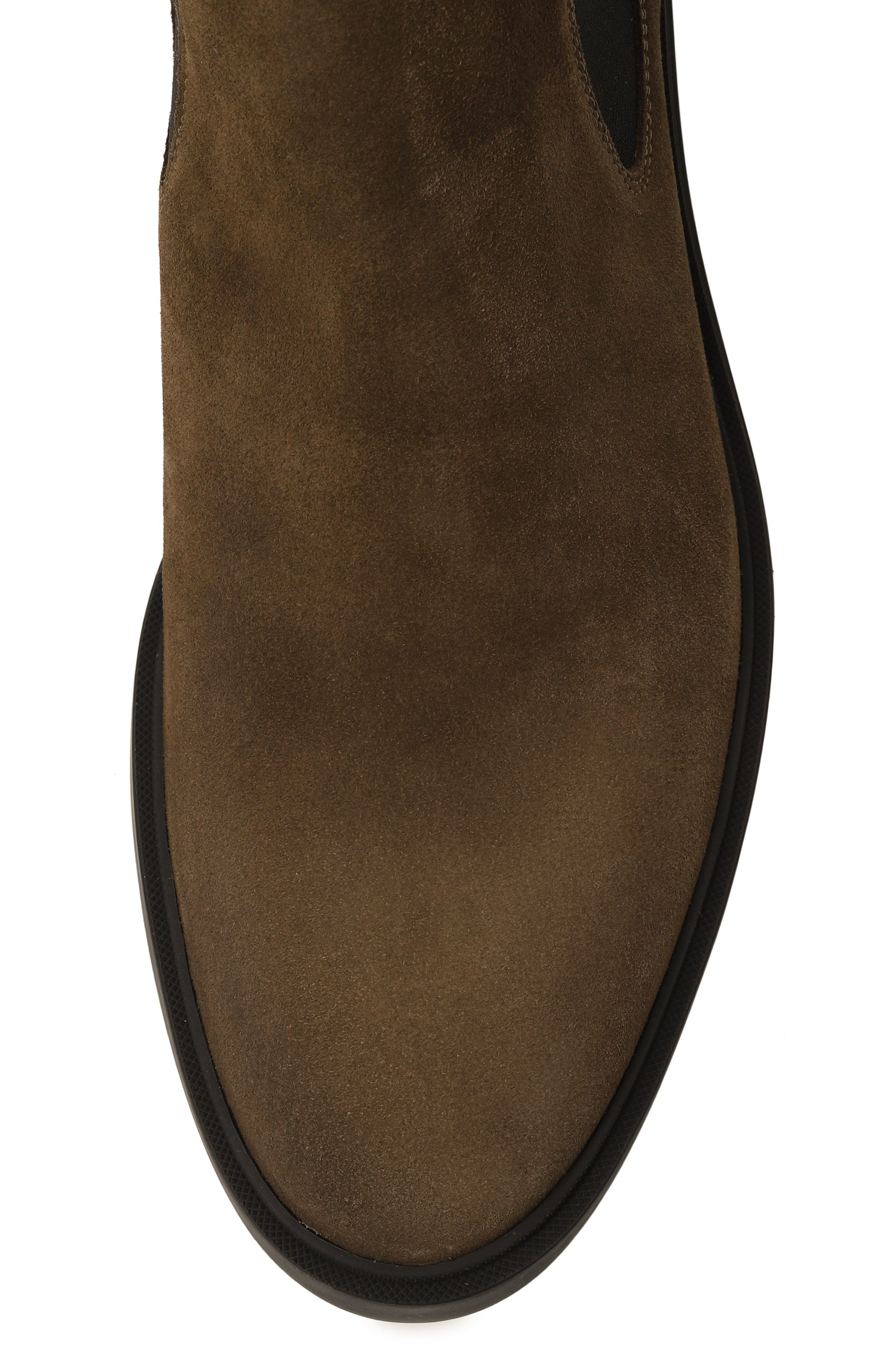 Замшевые челси calev BOSS хаки цвета по цене 34950 руб., арт. 50552528, фото 6 Замшевые челси calev BOSS, арт. 50552528, фото 6