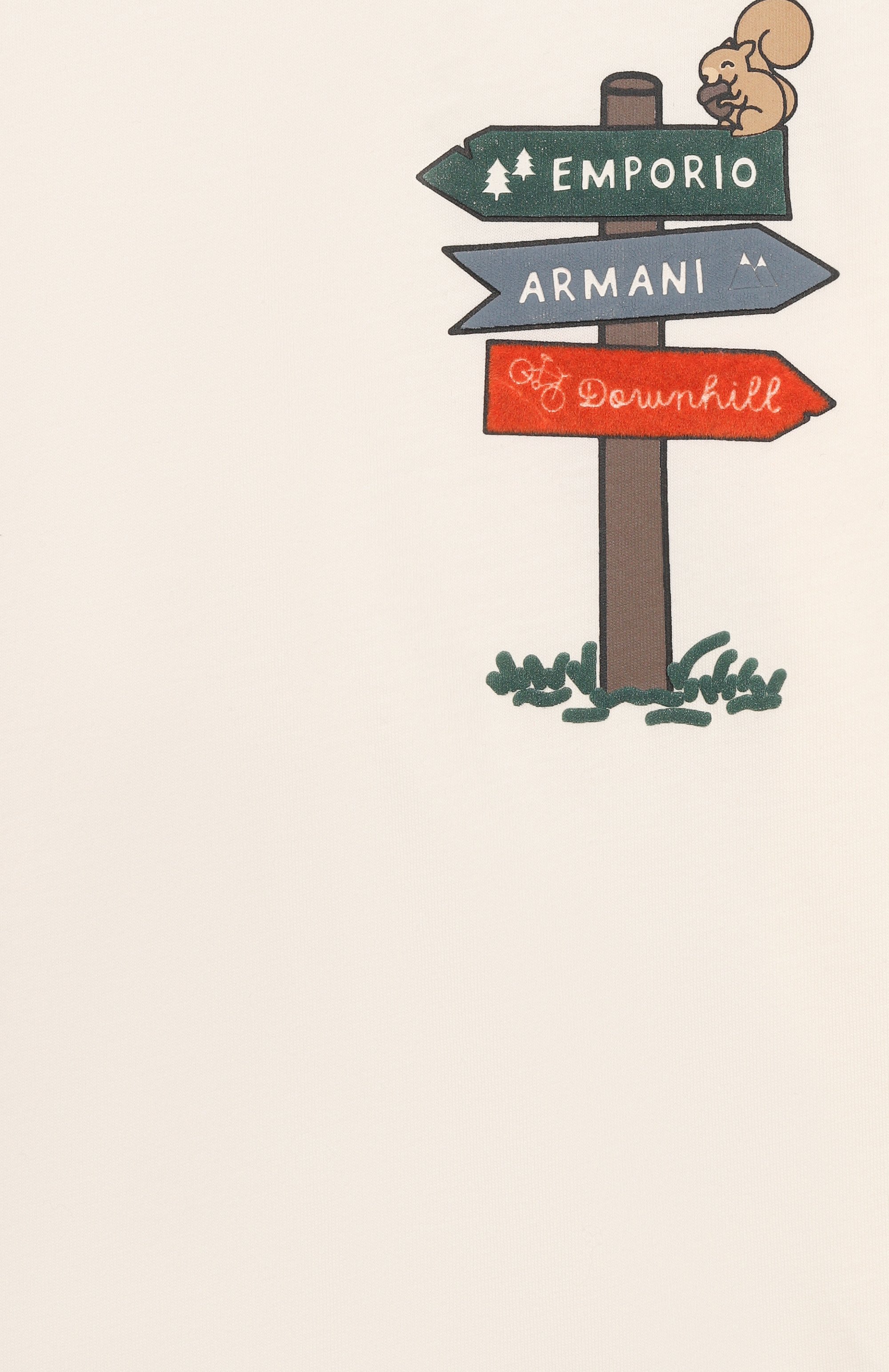 Хлопковый лонгслив EMPORIO ARMANI, арт. EB000728/AF16162, фото 3