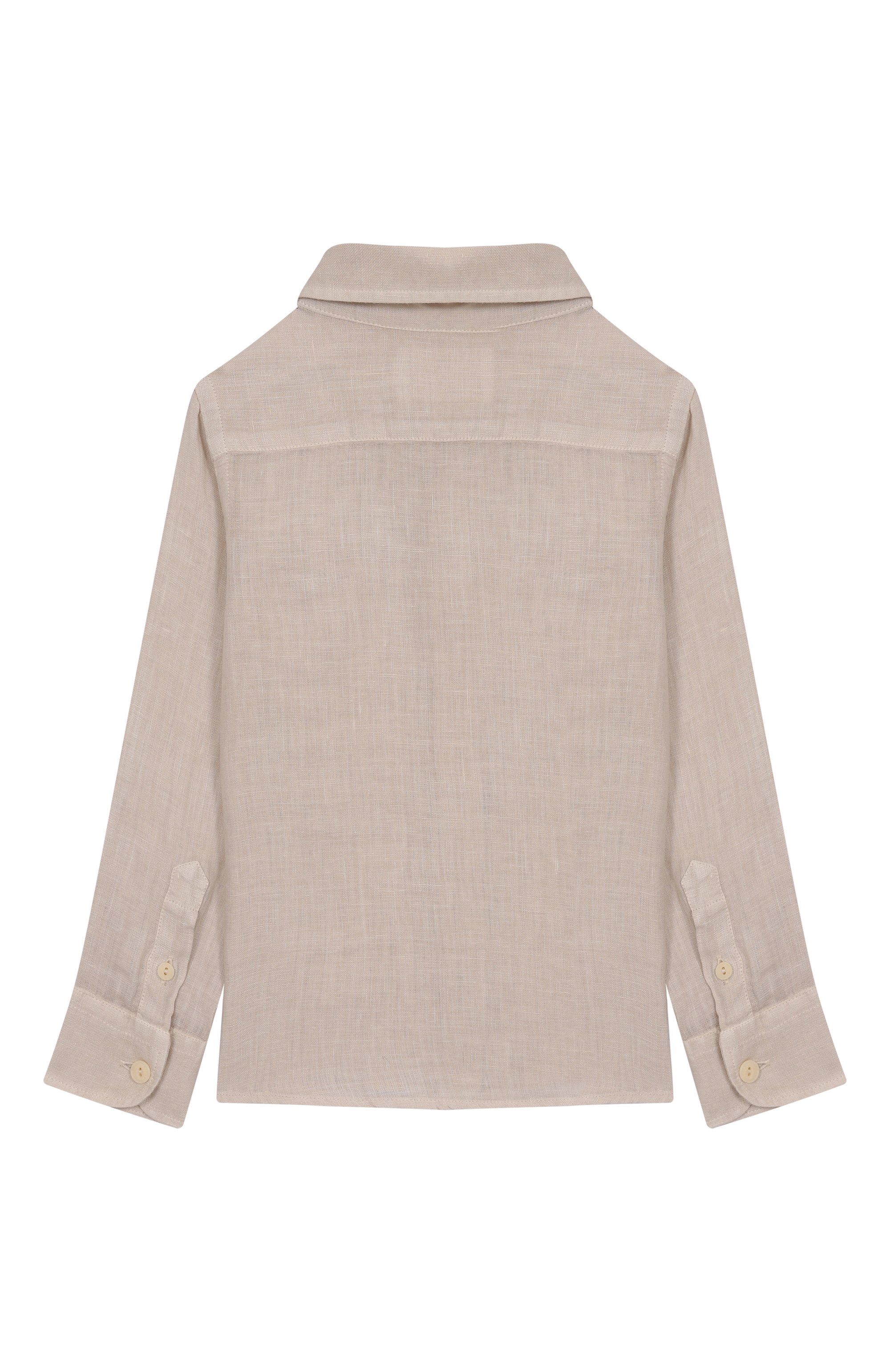 Льняная рубашка MC2 SAINT BARTH бежевого цвета по цене 15750 руб., арт. STBK AGNES/AGN0001/01524F, фото 2 Льняная рубашка MC2 SAINT BARTH, арт. STBK AGNES/AGN0001/01524F, фото 2