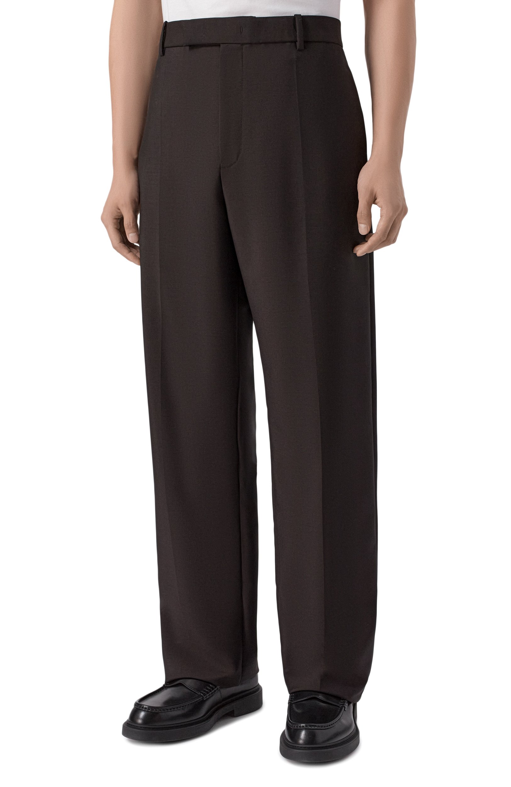 Шерстяные брюки JIL SANDER, арт. J22KA0401/J41444, фото 3