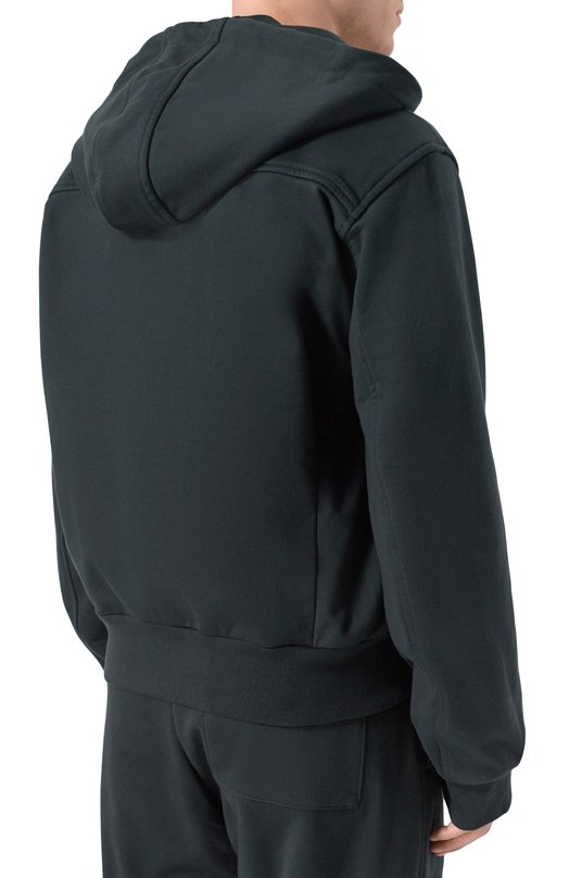 Хлопковая толстовка Dries Van Noten 021138/3611 Серый  021138/3611 Фото 4