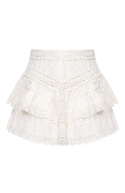 Женские хлопковые шорты ZIMMERMANN, арт. 5020AHEA