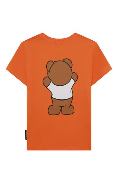 Хлопковая футболка MOSCHINO, арт. HUM03U/LAA01/10A-14A, фото 2