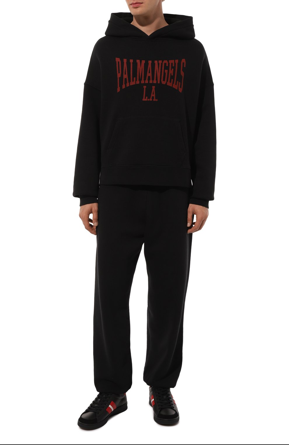 Хлопковые джоггеры PALM ANGELS, арт. PMCH013F24FLE001, фото 2