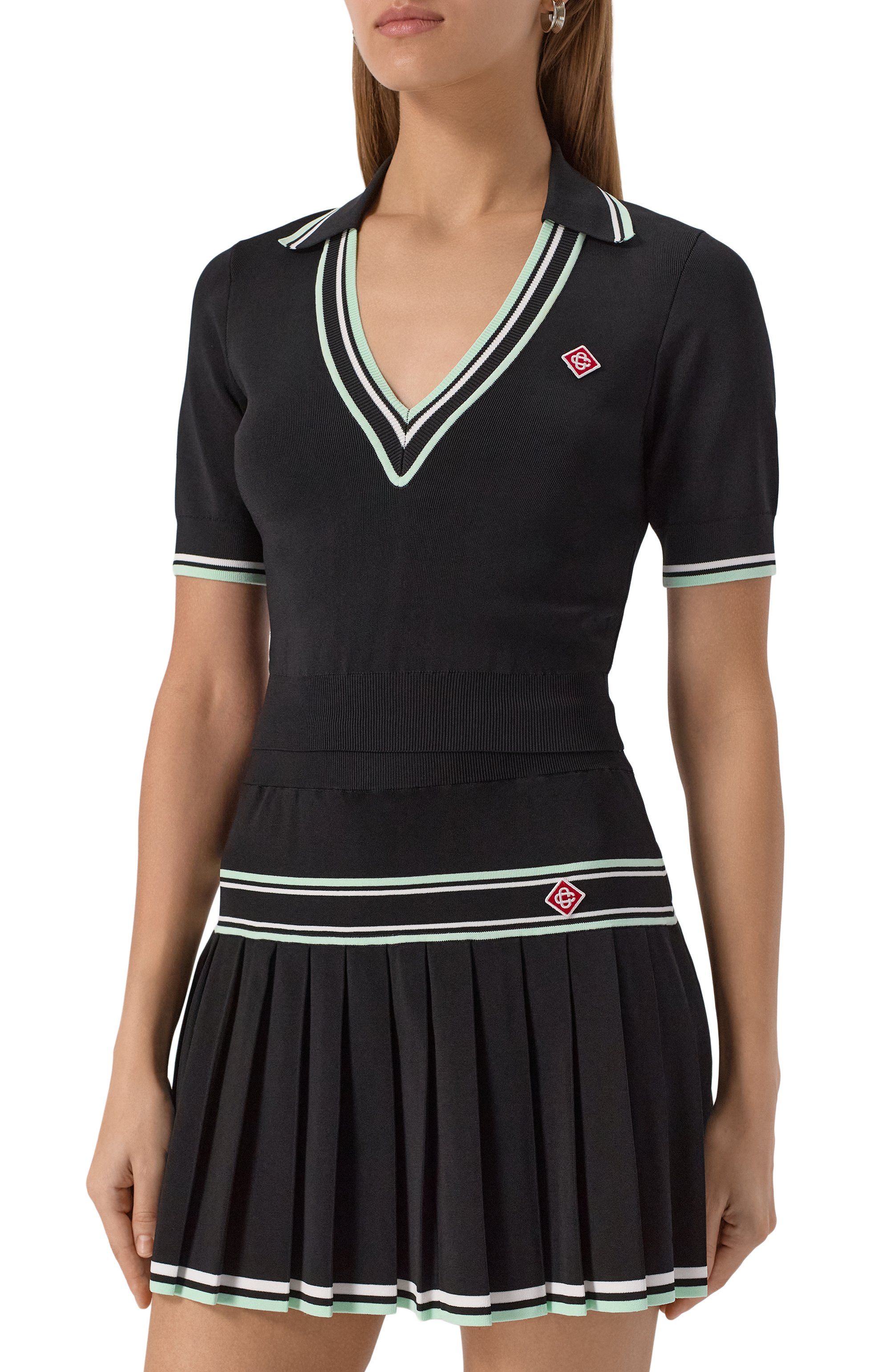 Поло из вискозы CASABLANCA, арт. WPF25KW101801, фото 3