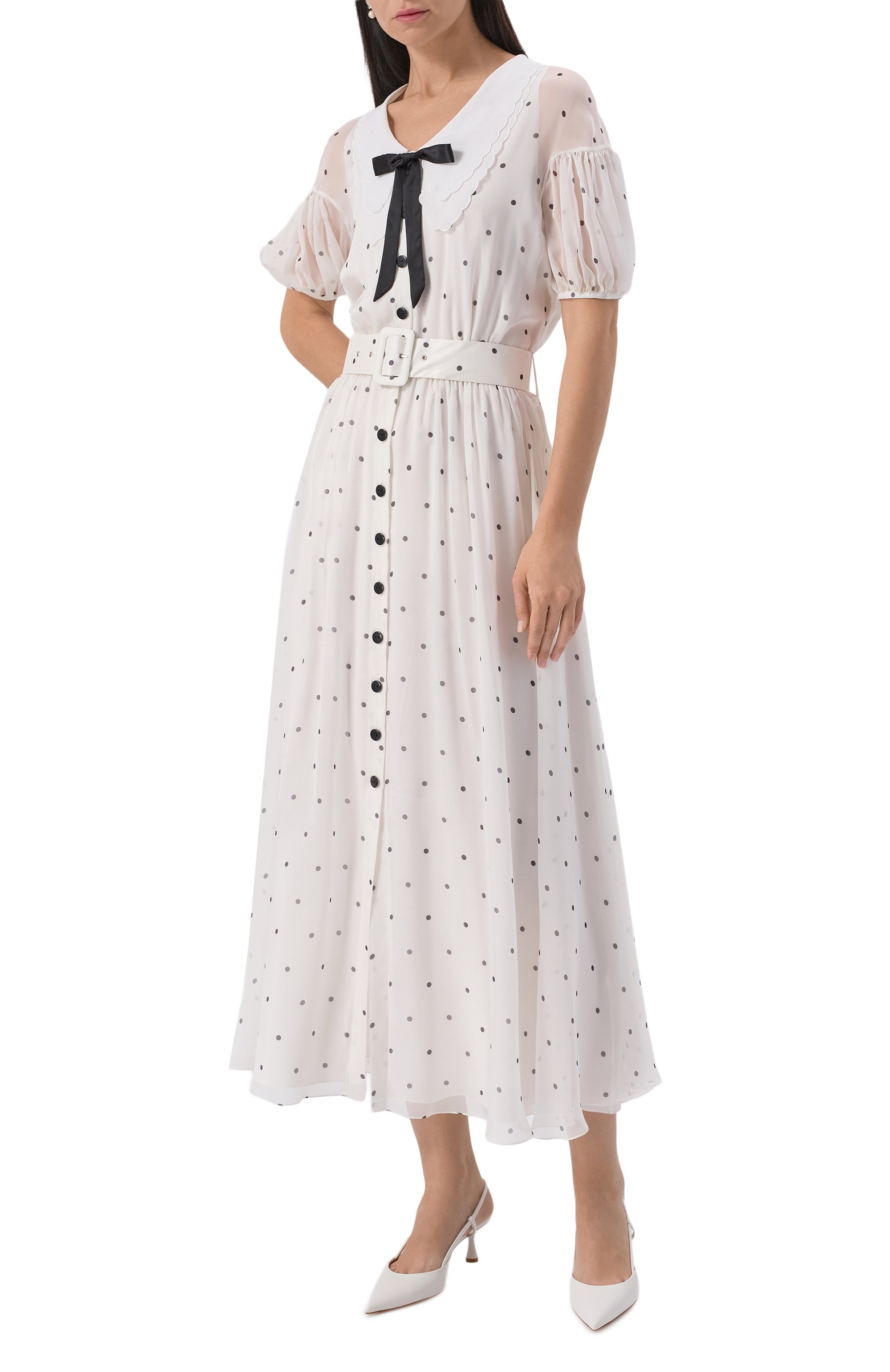 Шелковое платье YANINA, арт. T-2788, фото 2