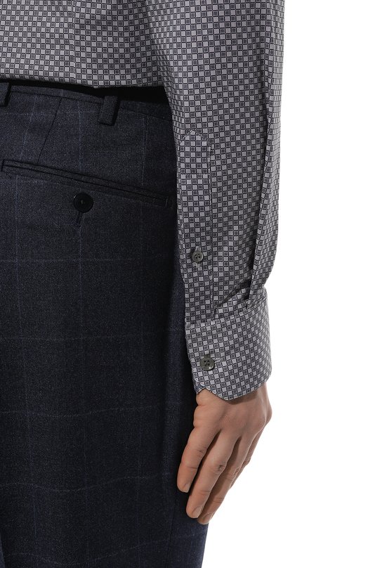 Хлопковая сорочка Giorgio Armani 8WGCCZ97/T04LQ Голубой  8WGCCZ97/T04LQ Фото 6