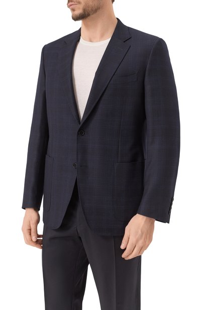 Шерстяной пиджак CANALI, арт. 11288-CF05069, фото 5