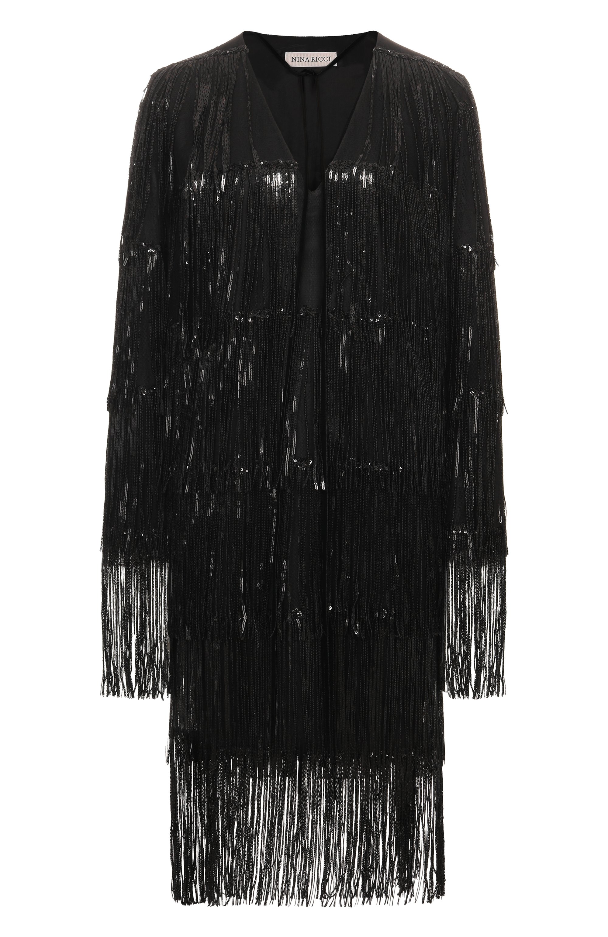 Платье с отделкой пайетками NINA RICCI, арт. 25ACR0041/PL0481, фото 1