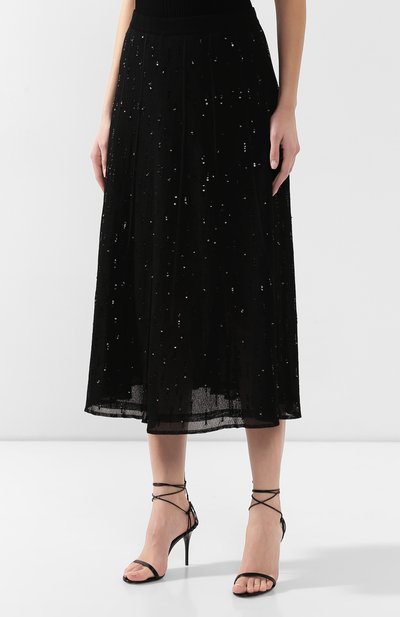 Юбка-миди GIVENCHY черного цвета по цене 229500 руб., арт. BW40CY4Z6H, фото 3 Юбка-миди GIVENCHY, арт. BW40CY4Z6H, фото 3