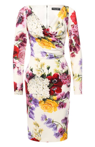 Женское шелковое платье DOLCE & GABBANA, арт. F6D3UT/FSAX3