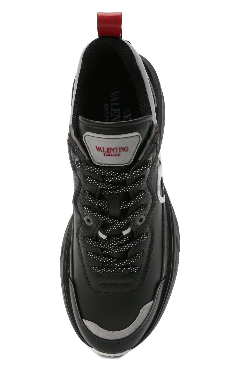 Кожаные кроссовки shegoes VALENTINO, арт. VW2S0AB1/KCX, фото 5