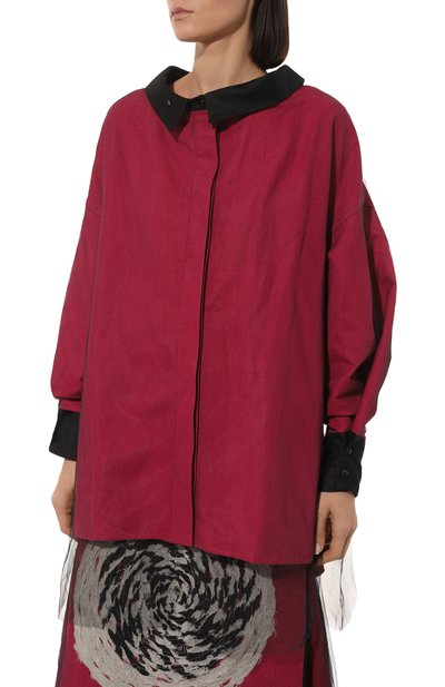 Рубашка изо льна и хлопка MIDGARD PARIS, арт. B42604, фото 3